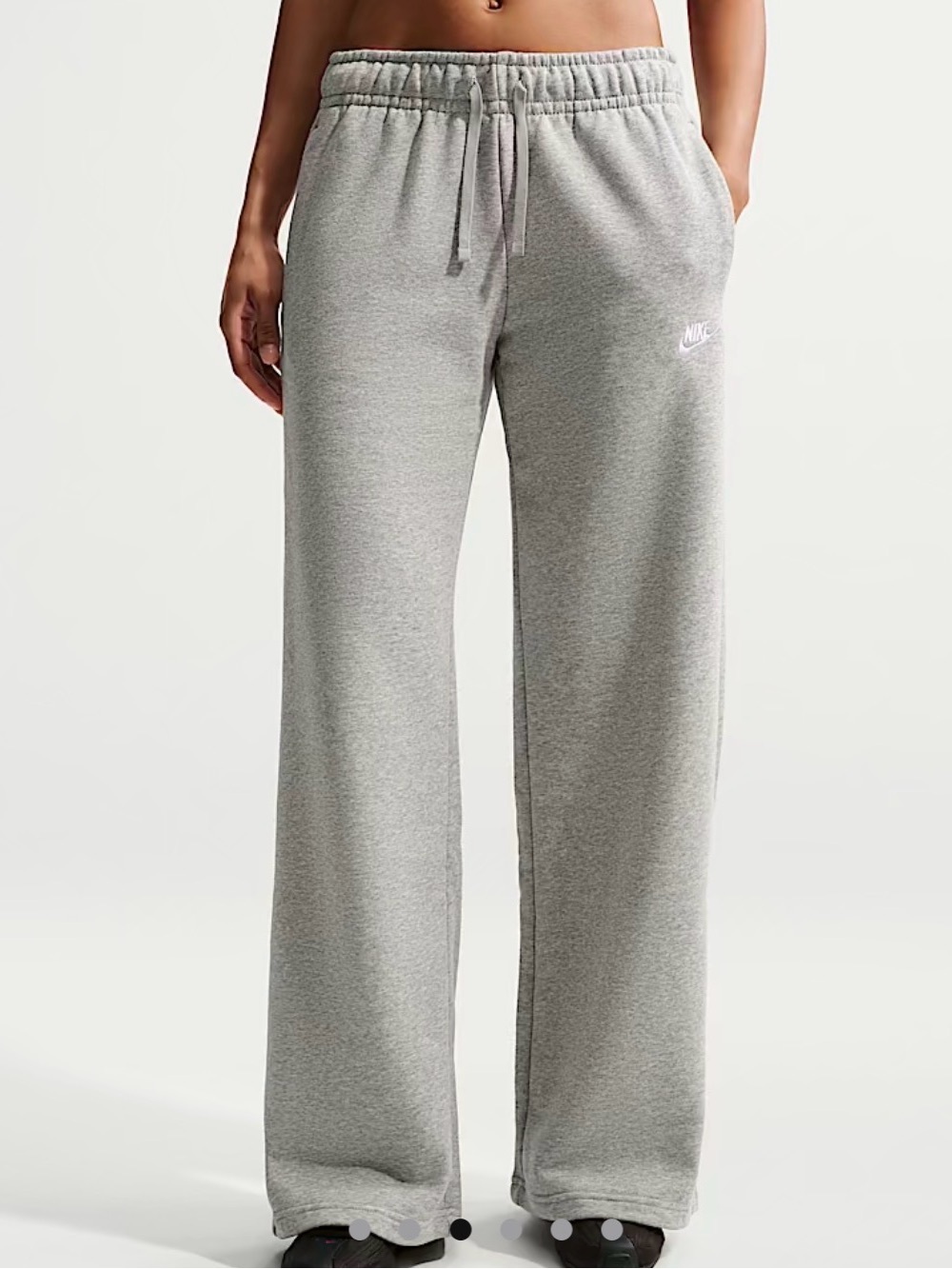 Nike Women's Sportswear Club Fleece open hem sweatpants new with tags size 4xl